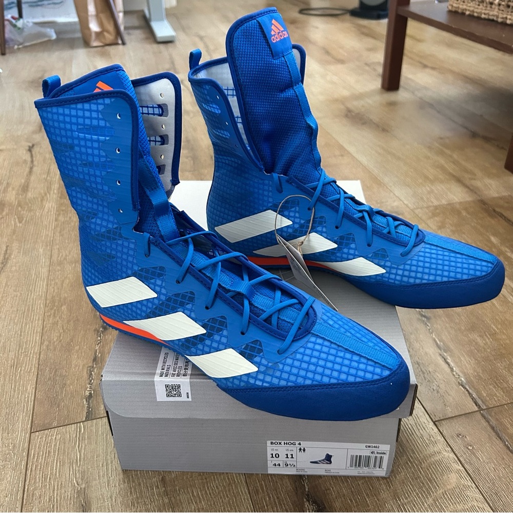 NWT! Adidas Boxing Shoes Box Hog 4 - Picture 7 of 11